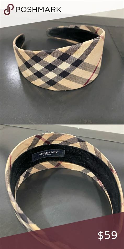 blue burberry headband|Burberry headband men's.